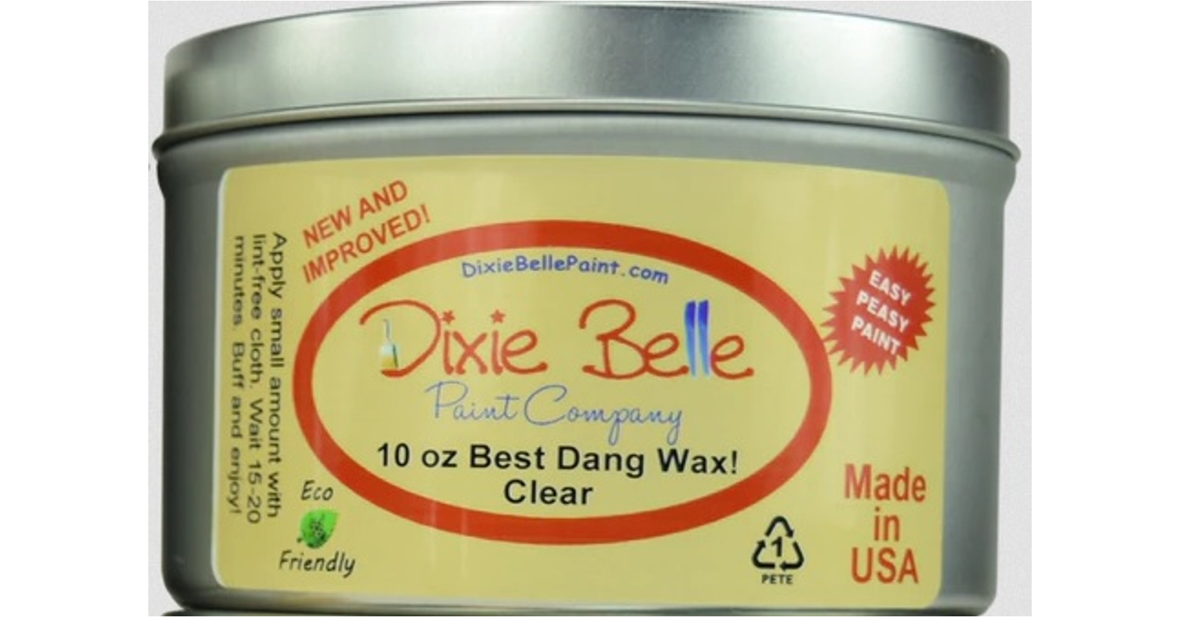 Dixie Belle Paint Company  Best Dang Furniture Wax (10oz, Clear