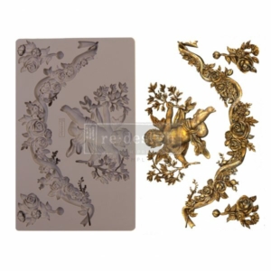 Redesign Szilikon forma - Divine Floral - 5" x 8", 8mm thickness