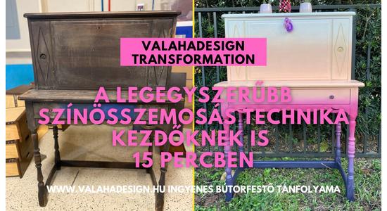 Színösszemosás, avagy a Blending technika 15 perces videóban Kezdőknek is