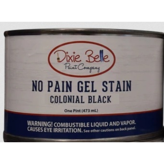 No Pain Gel Stain Colonial Black