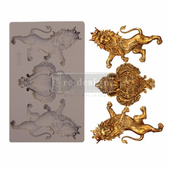 Redesign Decor Moulds® - Royal Emblem - 5" x 8", 8mm thickness